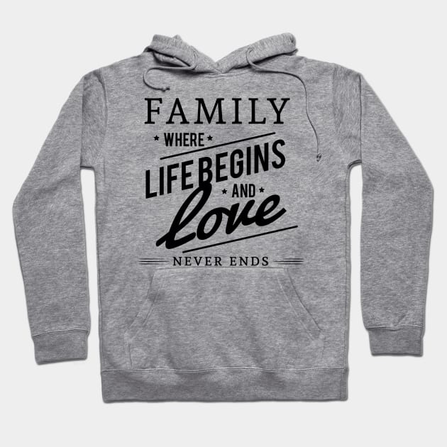 Family love Hoodie by nikovega21